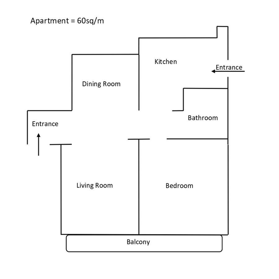 Rhodes Town Garden Apartment Rhodes City Eksteriør bilde